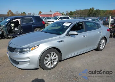 2018 Kia Optima Lx из США, поврежденный, VIN 5XXGT4L35JG259165